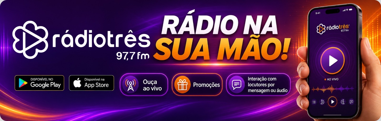 Radio na sua mao